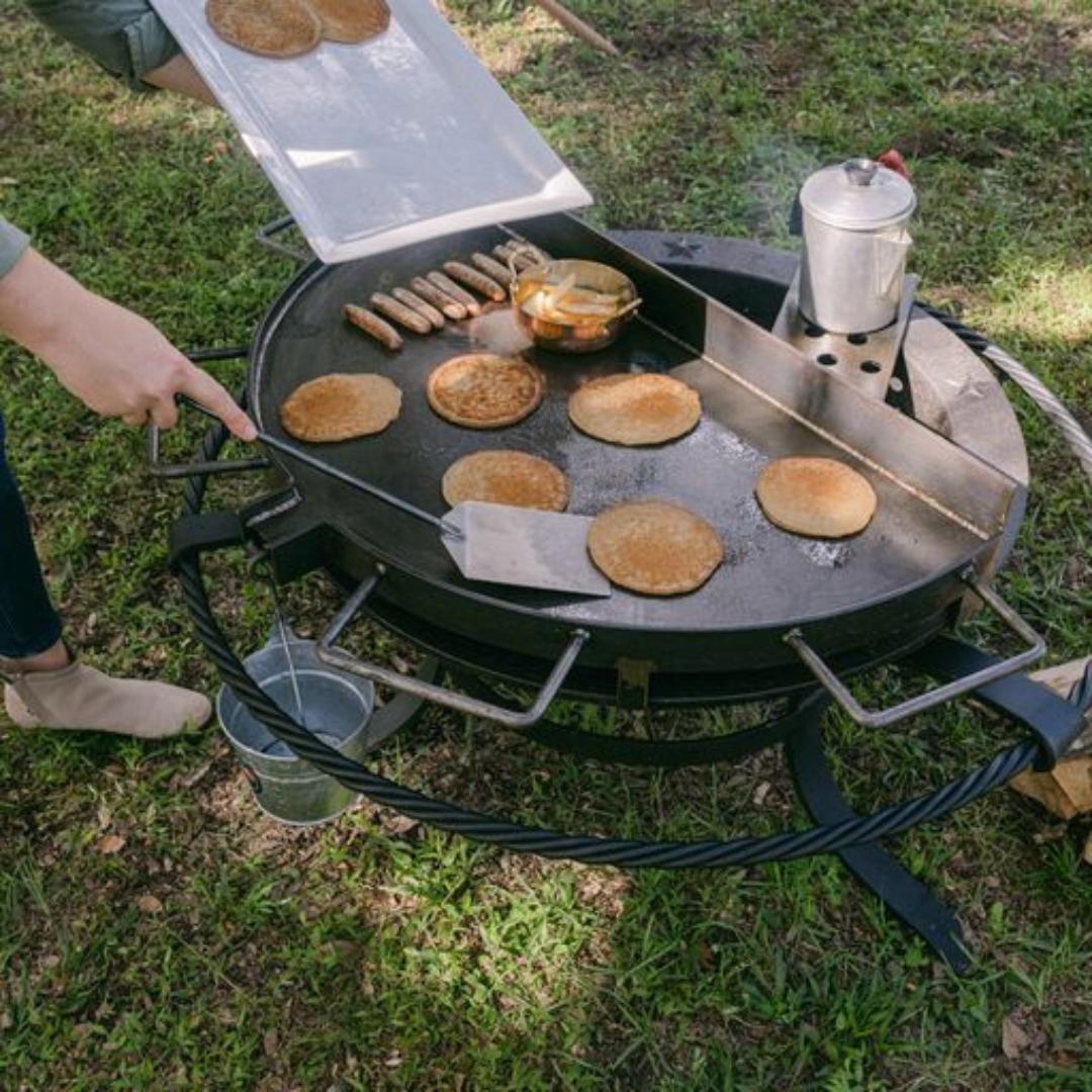 LARGEST OPEN FIRE GRIDDLE  THE MOJOE GRIDDLE 