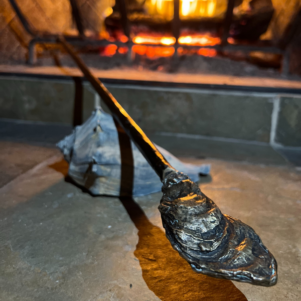 Oyster Handle Fire Poker