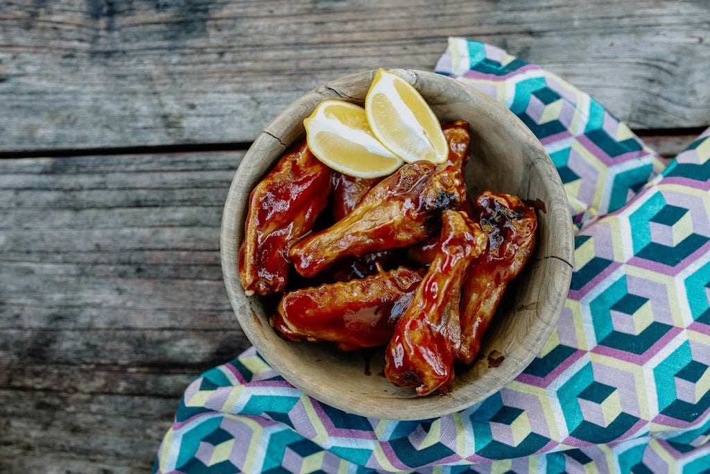 Chicken Drumsticks with Homemade Barbecue Sauce