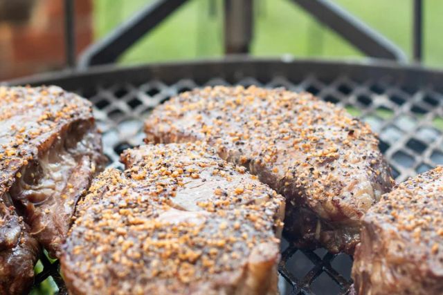 Open Fire Cooking: How To Grill A Steak Over Charcoal or Wood