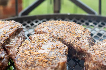 Open Fire Cooking: How To Grill A Steak Over Charcoal or Wood