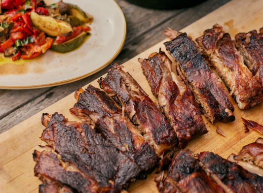 Grilled St. Louis Pork Ribs