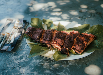 Skin-on Salmon Filet with Chili Paste