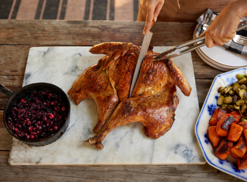 Open-Fire Spatchcocked Turkey