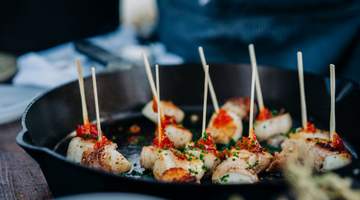 Side Kick Bacon-Wrapped Scallops