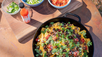 Fiery Open Fire Nachos