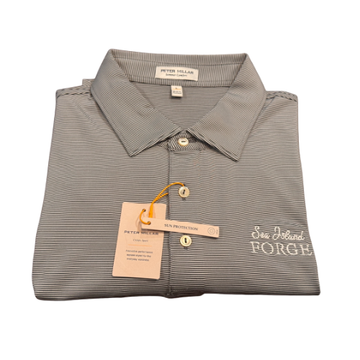 Men's Performance Polo by Peter Millar - Thin Stripe