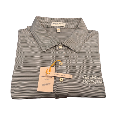 Men's Performance Polo by Peter Millar - Thin Stripe