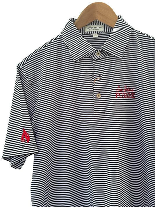 Men's Performance Polo by Peter Millar - Wide Stripe