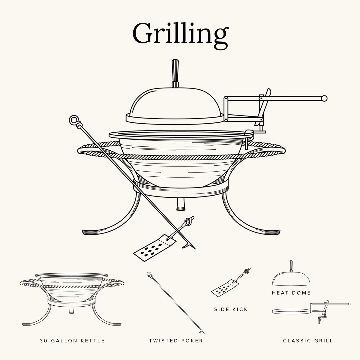 Grilling 30gal