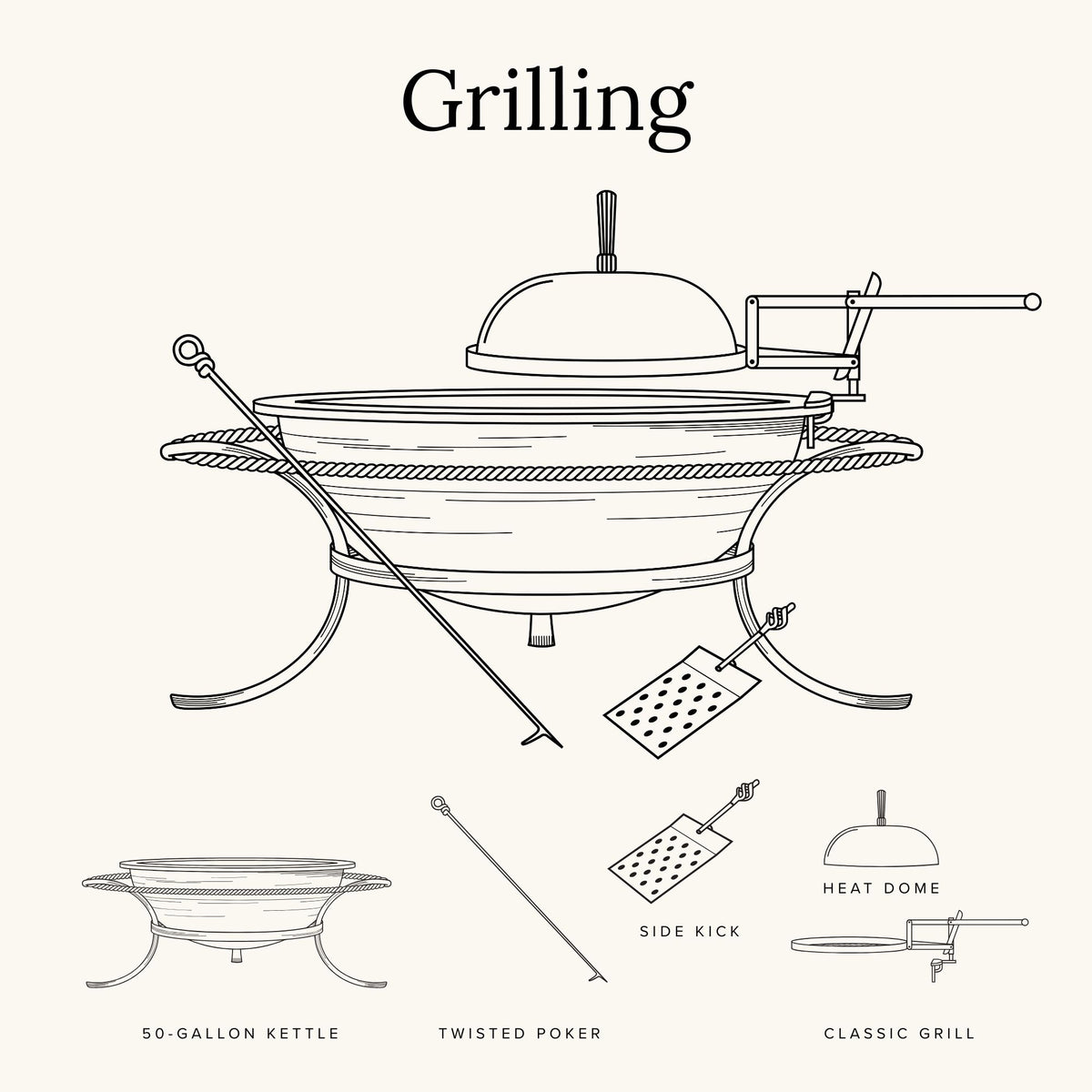 Grilling 50gal