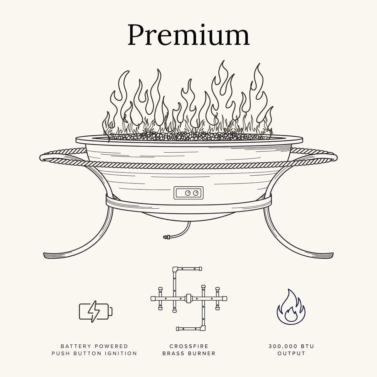 Premium Gas Kettle 50gal
