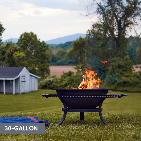 smokeLESS™ WOOD-BURNING Fire Pits/Cooking Kettles – Sea Island Forge