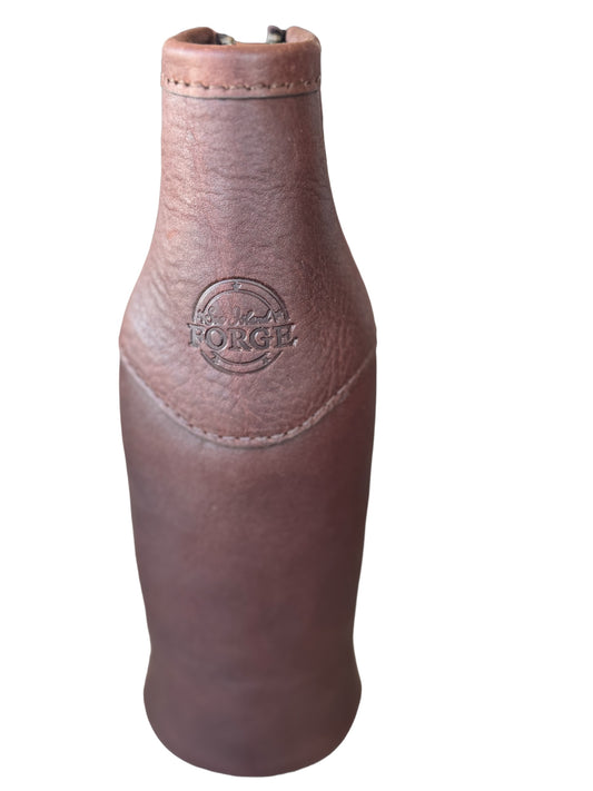 Leather Bottle Koozie by Mission Mercantile