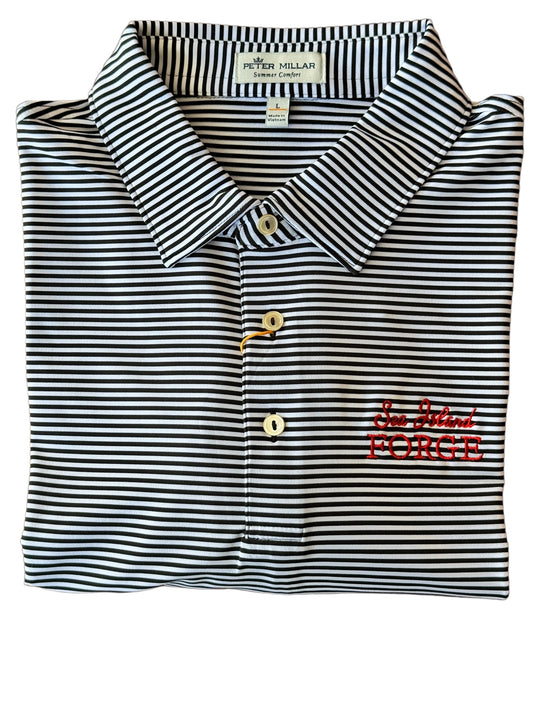 Men's Performance Polo by Peter Millar - Wide Stripe