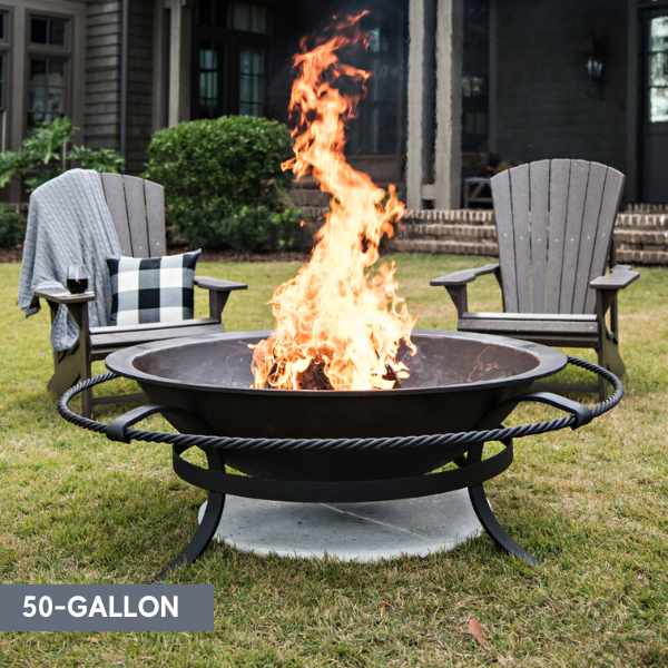 smokeLESS™ WOOD-BURNING Fire Pits/Cooking Kettles – Sea Island Forge