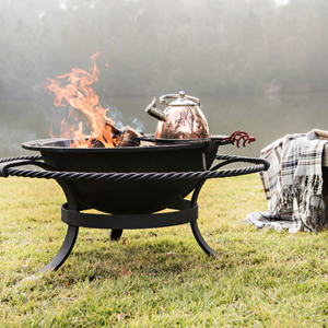 Traditional WOOD BURNING Fire Pits/Cooking Kettles