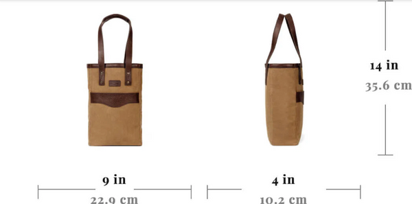 Two Bottle Wine Tote by Mission Mercantile