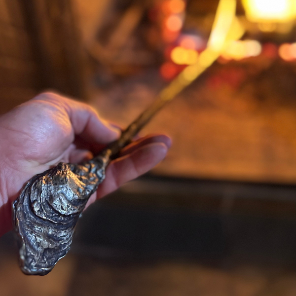 Oyster Handle Fire Poker