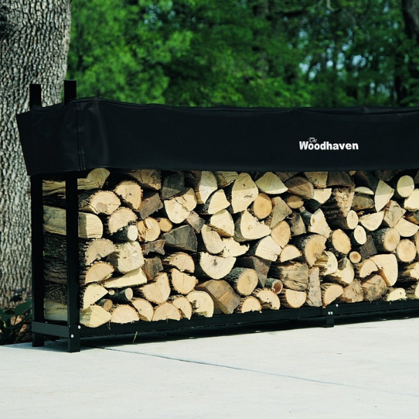 Log Rack - Woodhaven Firewood Rack | Sea Island Forge