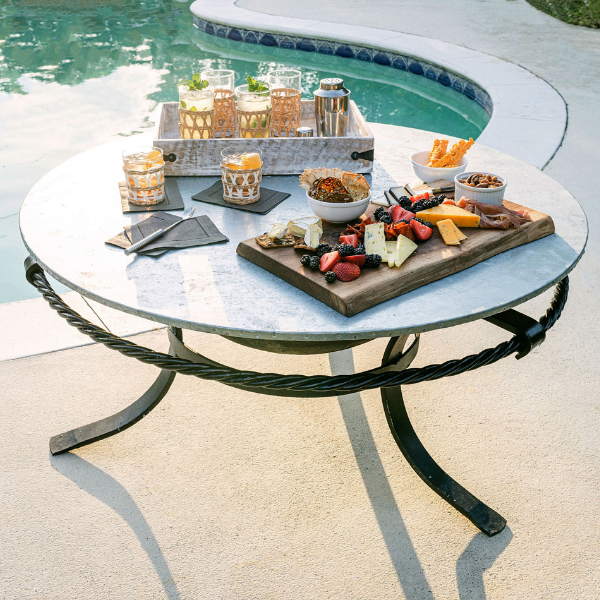 Fire Pit Table - Table Top Cover| Sea Island Forge