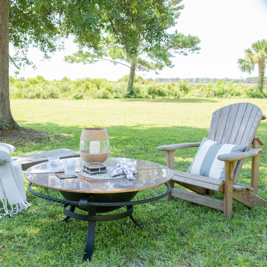 Fire Pit Table - Table Top Cover| Sea Island Forge