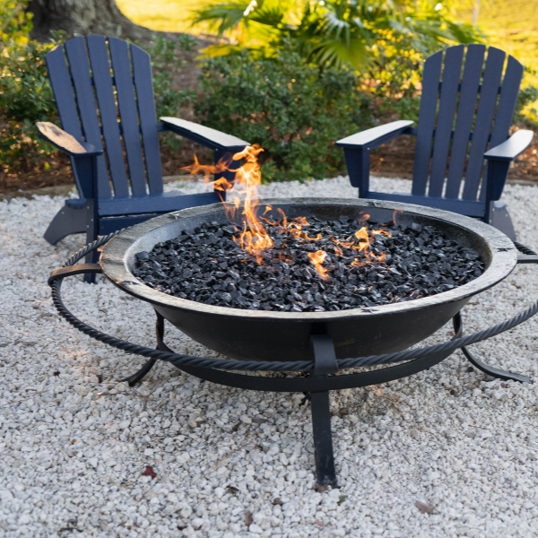 Gas Kettle & Boot Rail Stand - Sea Island Forge