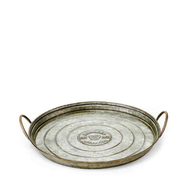 Galvanized Serving Tray - Sea Island Forge