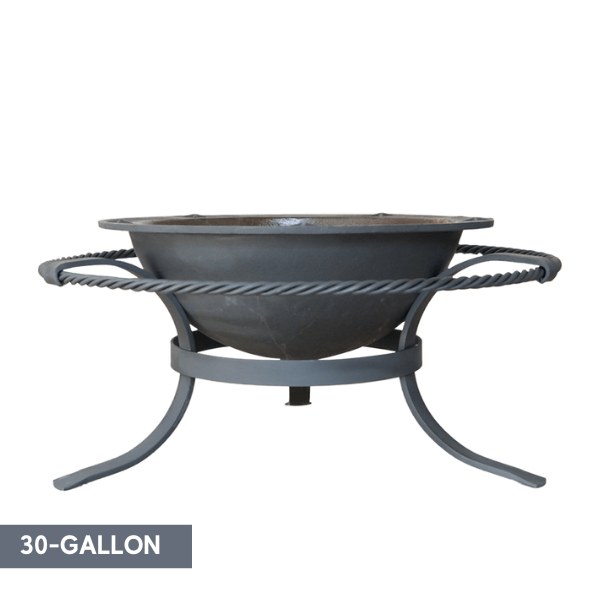 Traditional WOOD-BURNING Fire Pits/Cooking Kettles Traditional WOOD-BURNING Fire Pits/Cooking Kettles
